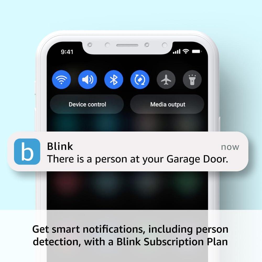 imageBlink Mini 2 Newest Model  Home Security ampamp Pet Cameras with HD video color night view motion detection twoway audio and builtin spotlight  2 cameras BlackBlack
