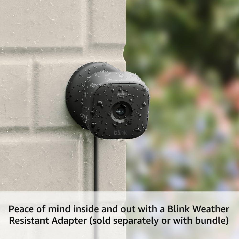 imageBlink Mini 2 Newest Model  Home Security ampamp Pet Cameras with HD video color night view motion detection twoway audio and builtin spotlight  2 cameras BlackBlack