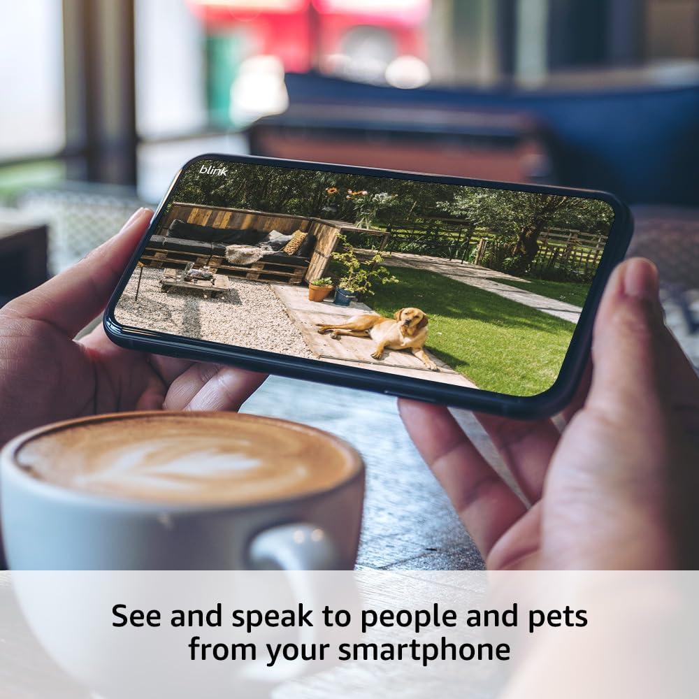 imageBlink Outdoor 4 newest model  Battery Extension Pack  Fouryear battery wireless smart security camera twoway audio HD live view enhanced motion detection  Addon cam Sync Module required