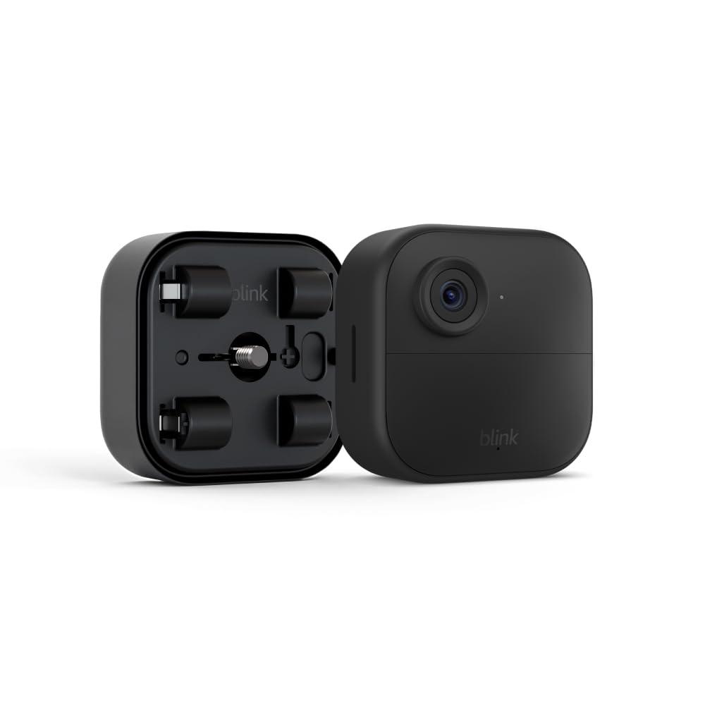 imageBlink Outdoor 4 newest model  Battery Extension Pack  Fouryear battery wireless smart security camera twoway audio HD live view enhanced motion detection  Addon cam Sync Module required