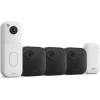 imageAllnew Blink Video Doorbell  Outdoor 4  Wireless smart security cameras headtotoe HD view twoyear battery life Sync Module Core included  3 camera system  Video DoorbellDoorbell White