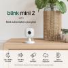 imageBlink Mini 2 Newest Model  Home Security ampamp Pet Cameras with HD video color night view motion detection twoway audio and builtin spotlight  2 cameras BlackWhite