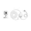 imageBlink Mini 2 Newest Model  Weather Resistant Adapter  IndoorOutdoor Home Security ampamp Pet Cameras with HD video motion detection and builtin spotlight  1 camera White