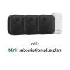 imageBlink Outdoor 4 newest model  Wireless smart security camera twoyear battery life twoway talk Sync Module Core included 2 camera system with 1Year Plus PlanSave with Subscription