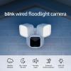 imageFree Blink Wired Floodlight Camera With 1Year Subscription  Smart security camera 2600 lumens HD live view person detection builtin siren Works with Alexa  1 camera WhiteWhite