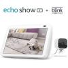 imageEcho Show 8 2nd Gen 2021 release  Glacier White bundle with Blink MiniGlacier White
