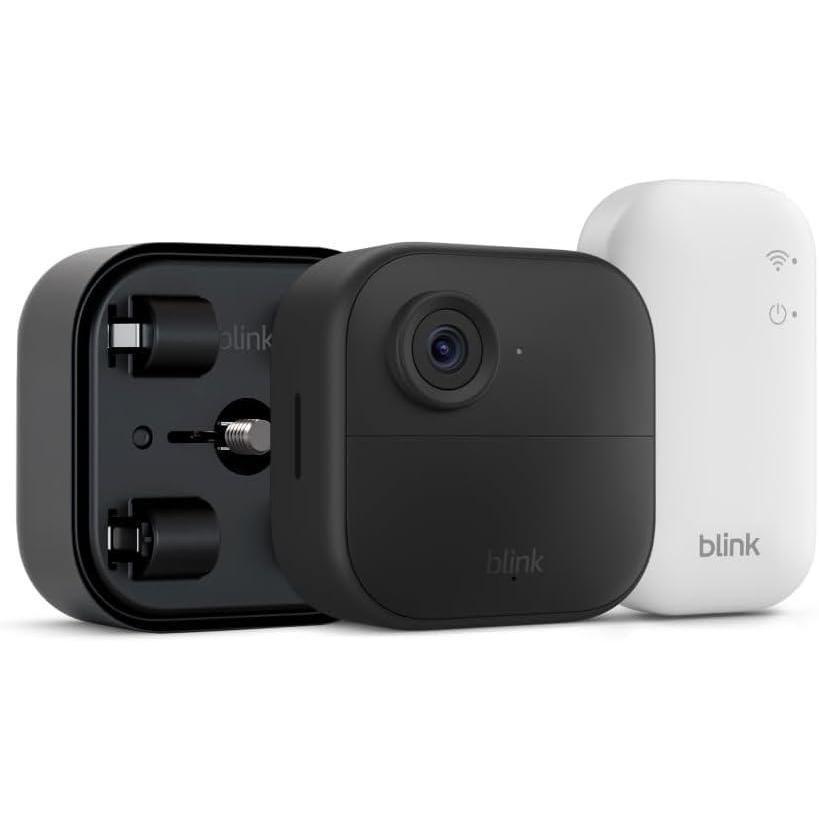 imageBlink Outdoor 4  Battery Extension Pack  Fouryear battery wireless smart security camera HD live view enhanced motion detection  2 camera system  Battery Extension Pack1 Extended Battery Camera System