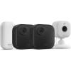 imageBlink Outdoor 4  Mini 2  Wireless smart security camera twoyear battery life 1080p HD day and infrared night live view Sync Module Core included  3 camera system  Mini 2 White2 Camera System  Mini 2