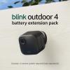 imageBlink Outdoor 4 newest model  Battery Extension Pack  Fouryear battery wireless smart security camera twoway audio HD live view enhanced motion detection  Addon cam Sync Module required