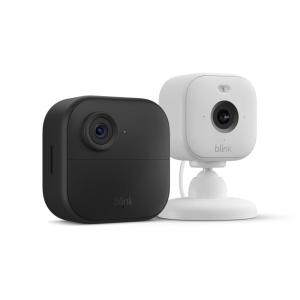 imageBlink Outdoor 4  Blink Mini 2  Smart security cameras twoway talk HD live view motion detection set up in minutes Works with Alexa  1 camera system  Mini 2 BlackWhite