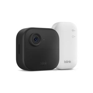 imageBlink Outdoor 4 newest model  Wireless smart security camera twoyear battery life twoway talk Sync Module Core included 2 camera system with 1Year Plus PlanCamera 2year battery life