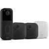 imageAllnew Blink Video Doorbell  Outdoor 4 XR Wireless smart security cameras twoyear battery life go up to 400 feet from your home with extended range Sync Module XR includedDoorbell Black