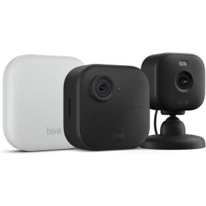 imageBlink Outdoor 4 XR  Mini 2  Wireless and plugin security cameras motion detection extended range Sync Module XR included  1 camera system  Mini 2 WhiteBlack