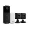 imageAllnew Blink Video Doorbell  Mini 2  Motion ampamp chime alerts HD viewing and two way audio Sync Module Core included  1 camera system  two Mini 2 BlackBlack