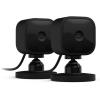 imageBlink Mini  Compact indoor plugin smart security camera 1080p HD video night vision motion detection twoway audio easy set up Works with Alexa  3 cameras BlackBlack