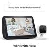 imageBlink Mini  Compact indoor plugin smart security camera 1080p HD video night vision motion detection twoway audio easy set up Works with Alexa  3 cameras BlackWhite