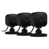 imageBlink Mini  Compact indoor plugin smart security camera 1080p HD video night vision motion detection twoway audio easy set up Works with Alexa  3 cameras BlackBlack