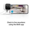 imageBlink Mini  Compact indoor plugin smart security camera 1080p HD video night vision motion detection twoway audio easy set up Works with Alexa  3 cameras BlackWhite