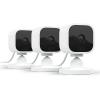 imageBlink Mini  Compact indoor plugin smart security camera 1080p HD video night vision motion detection twoway audio easy set up Works with Alexa  3 cameras BlackWhite