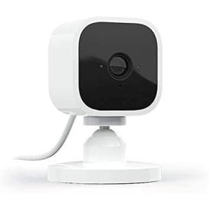 imageBlink Mini  Compact indoor plugin smart security camera 1080p HD video night vision motion detection twoway audio easy set up Works with Alexa  3 cameras BlackWhite