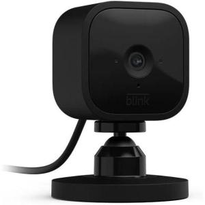 imageBlink Mini  Compact indoor plugin smart security camera 1080p HD video night vision motion detection twoway audio easy set up Works with Alexa  3 cameras BlackBlack