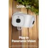 imageBlink Arc  Plugin Panoramic Vision 180 dualcamera mount for Mini 2K or Mini 2 sold separately  Mount Accessory only WhiteWhite