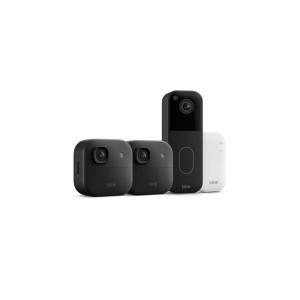 imageBlink Outdoor 2K and Video Doorbell  Twoyear battery life smart detection Sync Module Core included  1 Camera  Video Doorbell Black2 Camera System